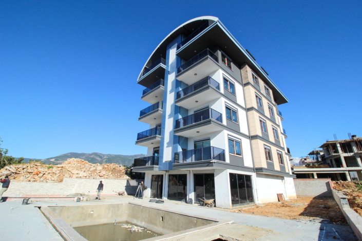 Двухкомнатная квартира в комплексе на завершающей стадии в районе Оба. - Ракурс 2