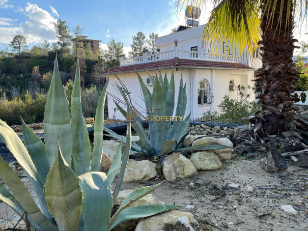 Двухэтажная меблированная вилла 3+1 с собственной просторной территорией в Авсалларе, 220 + 450 м2 - Ракурс 2