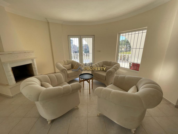 Двухэтажная меблированная вилла 3+1 с собственной просторной территорией в Авсалларе, 220 + 450 м2 - Ракурс 12