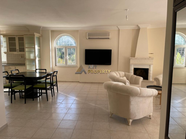 Двухэтажная меблированная вилла 3+1 с собственной просторной территорией в Авсалларе, 220 + 450 м2 - Ракурс 13