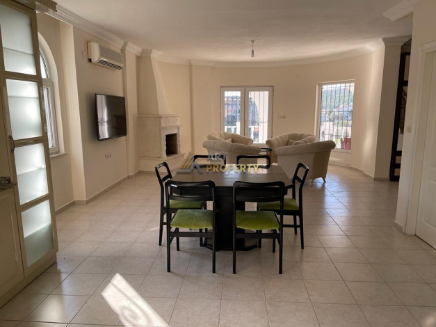 Двухэтажная меблированная вилла 3+1 с собственной просторной территорией в Авсалларе, 220 + 450 м2 - Ракурс 20