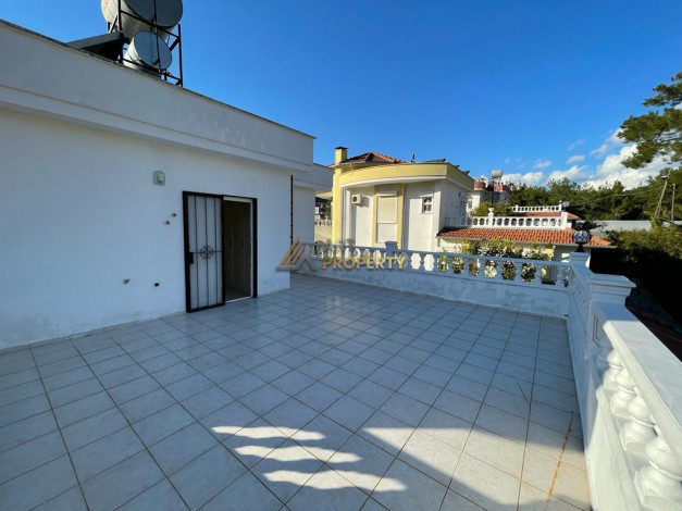 Двухэтажная меблированная вилла 3+1 с собственной просторной территорией в Авсалларе, 220 + 450 м2 - Ракурс 43