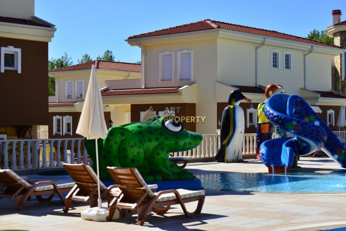 Меблированная вилла 3+1 в комплексе с богатой инфраструктурой в Авсалларе, 150 м2 - Ракурс 29