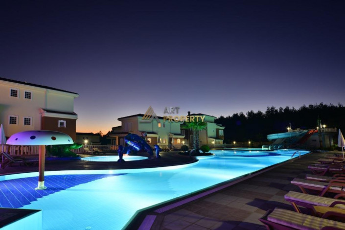 Меблированная вилла 3+1 в комплексе с богатой инфраструктурой в Авсалларе, 150 м2 - Ракурс 38