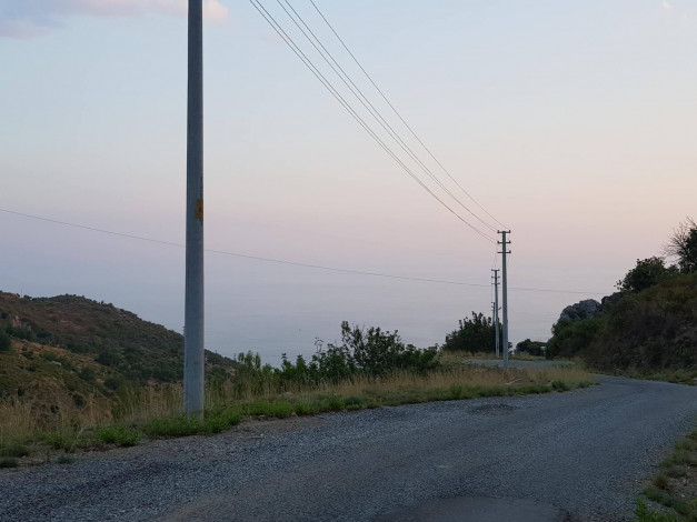 Участок земли с видом на море под строительство дома в центральной части Аланьи, 1700 м2 - Ракурс 2