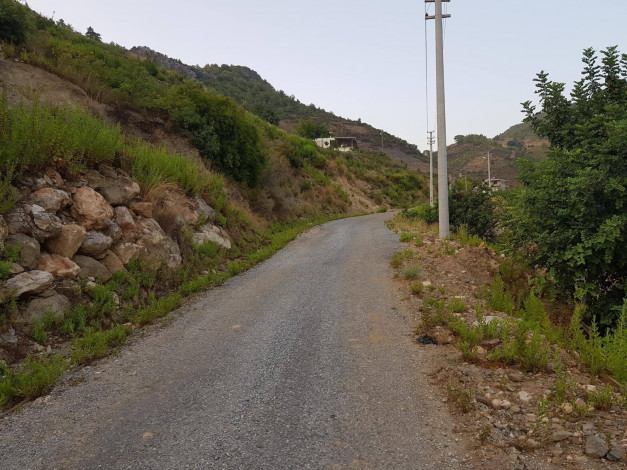 Участок земли с видом на море под строительство дома в центральной части Аланьи, 1700 м2 - Ракурс 8