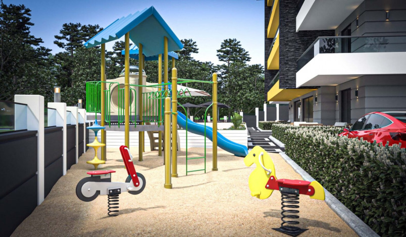 Новый проект на этапе строительства в районе Оба, 145м-300м - Ракурс 6