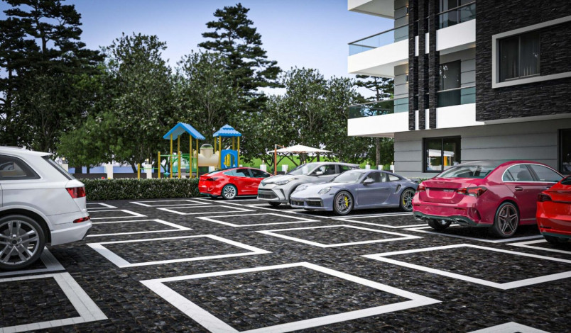 Новый проект на этапе строительства в районе Оба, 145м-300м - Ракурс 7