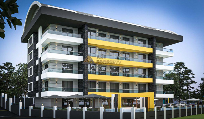 Новый проект на этапе строительства в районе Оба, 145м-300м - Ракурс 11