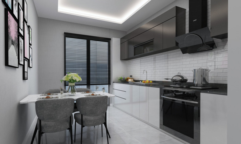 Новый проект на этапе строительства в районе Оба, 145м-300м - Ракурс 16