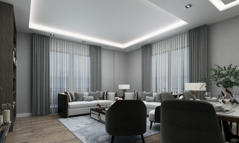 Новый проект на этапе строительства в районе Оба, 145м-300м - Ракурс 19