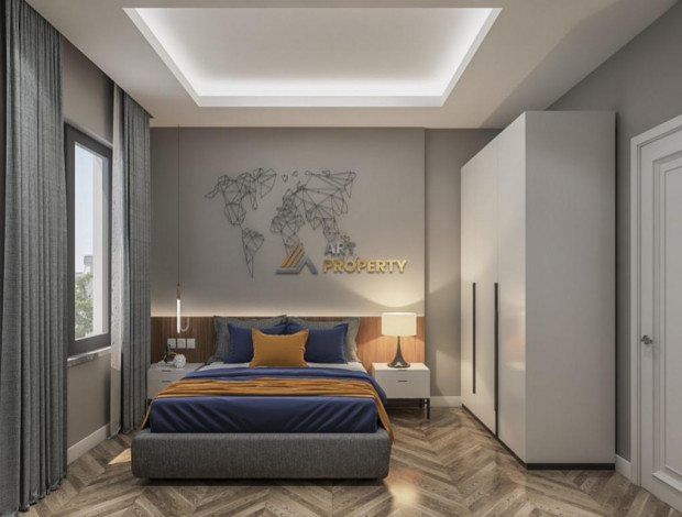 Резиденция на этапе строительства в 400м от моря в районе Махмутлар, 52м - 123,5м - Ракурс 8