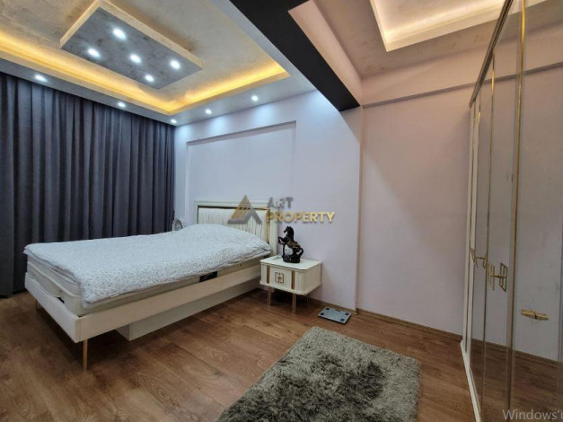 Апартаменты 2+1 с мебелью и бытовой техникой на первой линии в центре Аланьи, 100 м2 - Ракурс 9