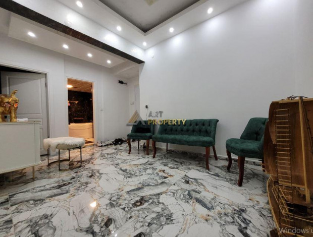 Апартаменты 2+1 с мебелью и бытовой техникой на первой линии в центре Аланьи, 100 м2 - Ракурс 11