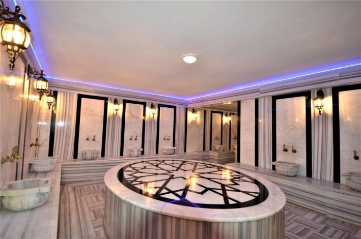 Пентхаус 5+1 вблизи от Средиземного моря в Махмутларе, подходящий для получения гражданства, 340 м2 - Ракурс 6