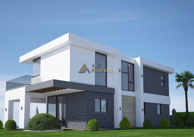 Новый проект отдельных вилл в районе Каргыджак, 268,70-377,60 м2 - Ракурс 8