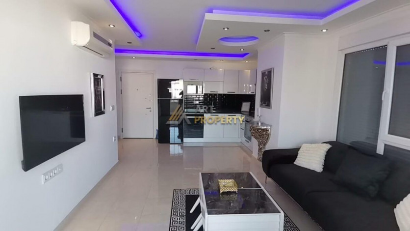 Полностью меблированная квартира 1+1 в 150 метрах в Кестеле, 70 м2 - Ракурс 7