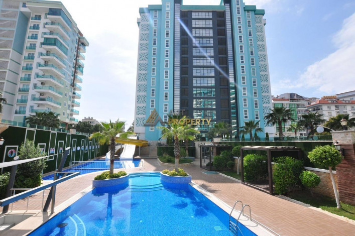 Двухкомнатная квартира в 150 метрах от моря в районе Махмутлар, 75 м2 - Ракурс 9