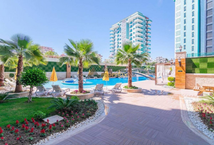 Двухкомнатная квартира в 150 метрах от моря в районе Махмутлар, 75 м2 - Ракурс 11