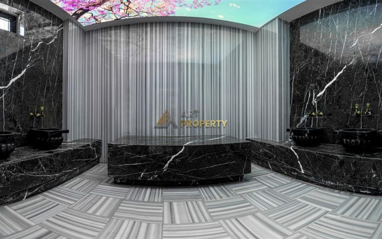 Четырехкомнатная квартира с видом на море в районе Махмутлар, 170 м2 - Ракурс 27