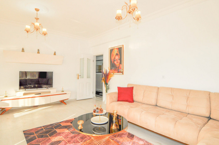 Просторная квартира 2+1 с новой красивой мебелью в районе Махмутлар, 125 м2 - Ракурс 24