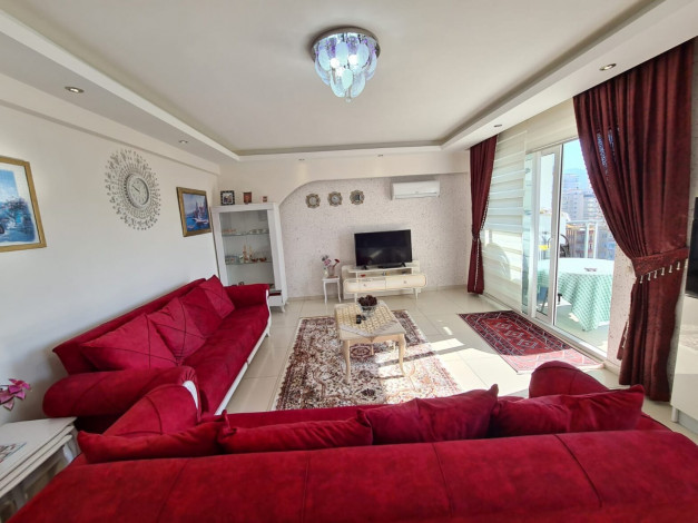 Двухкомнатная квартира с мебелью вблизи от пляжа Средиземного моря в районе Махмутлар, 65 м2 - Ракурс 18