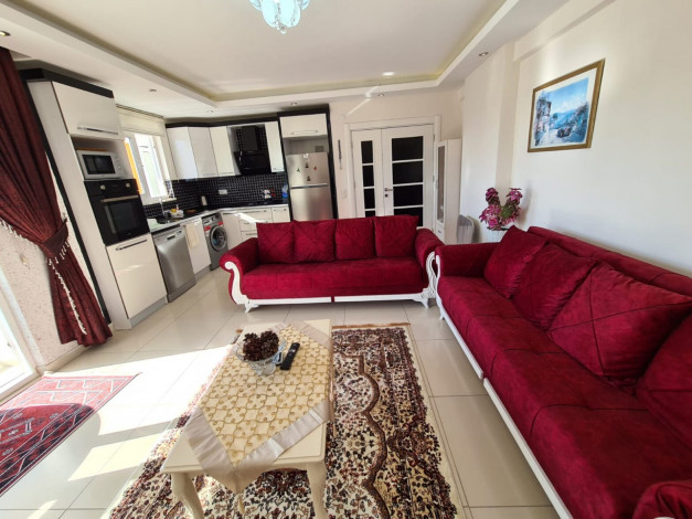 Двухкомнатная квартира с мебелью вблизи от пляжа Средиземного моря в районе Махмутлар, 65 м2 - Ракурс 24