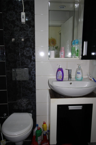 Всего в 100 метрах от Средиземного моря меблированные апартаменты 1+1, 55 м2 - Ракурс 7