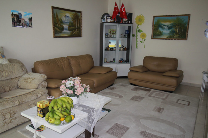 Всего в 100 метрах от Средиземного моря меблированные апартаменты 1+1, 55 м2 - Ракурс 10