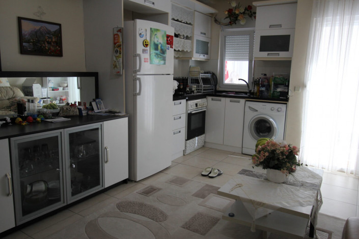 Всего в 100 метрах от Средиземного моря меблированные апартаменты 1+1, 55 м2 - Ракурс 12