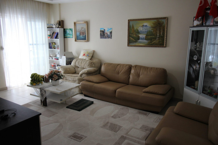 Всего в 100 метрах от Средиземного моря меблированные апартаменты 1+1, 55 м2 - Ракурс 13