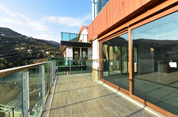 Красивая современная вилла, подходящая для получения гражданства в районе Бекташ Аланьи, 250 м2 - Ракурс 2