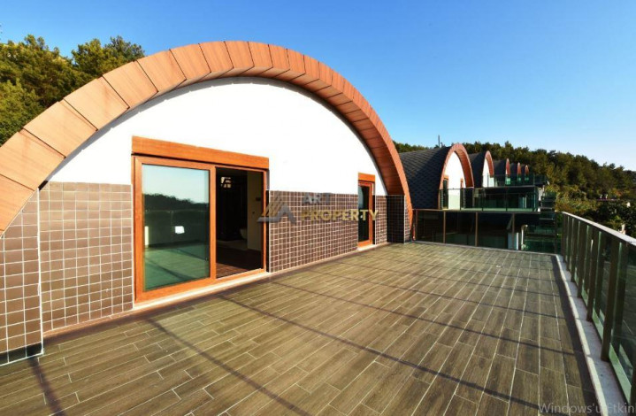 Красивая современная вилла, подходящая для получения гражданства в районе Бекташ Аланьи, 250 м2 - Ракурс 8