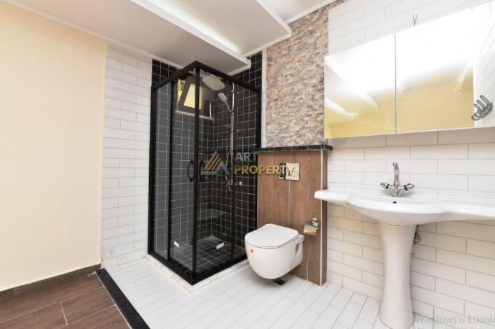 Красивая современная вилла, подходящая для получения гражданства в районе Бекташ Аланьи, 250 м2 - Ракурс 10