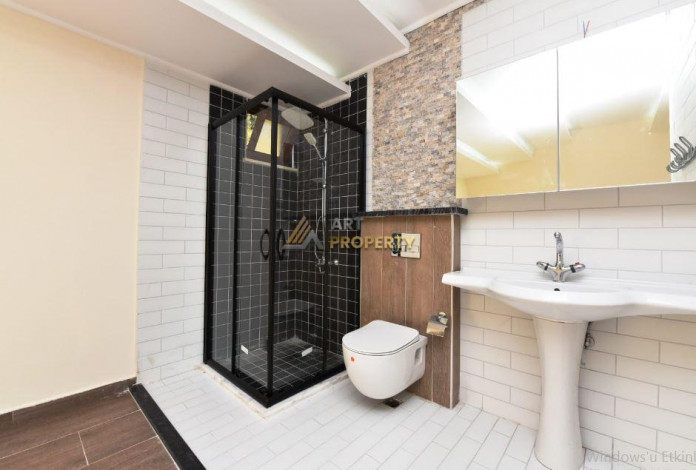 Красивая современная вилла, подходящая для получения гражданства в районе Бекташ Аланьи, 250 м2 - Ракурс 12