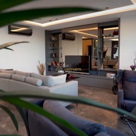 Элегантная меблированная вилла 3+1 на склоне гор, подходящая для получения гражданства, 165 м2 - Ракурс 5