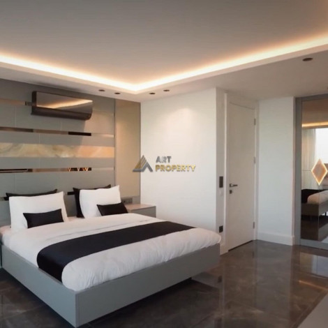 Элегантная меблированная вилла 3+1 на склоне гор, подходящая для получения гражданства, 165 м2 - Ракурс 6