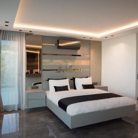 Элегантная меблированная вилла 3+1 на склоне гор, подходящая для получения гражданства, 165 м2 - Ракурс 7