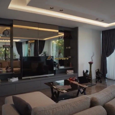 Элегантная меблированная вилла 3+1 на склоне гор, подходящая для получения гражданства, 165 м2 - Ракурс 8