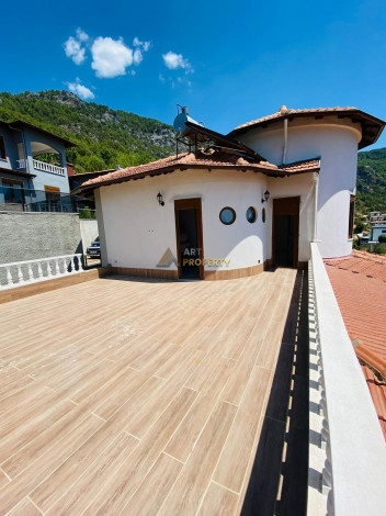 Вилла 3+1 с частным бассейном и шикарным видом на море в Аланье! Подходит для получения гражданства! 220 м2 - Ракурс 20