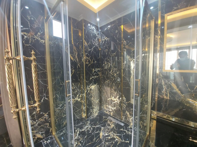 Меблированная вилла 3+1 с видом на море и крепость в районе Бекташ,  Алания 200м. - Ракурс 9