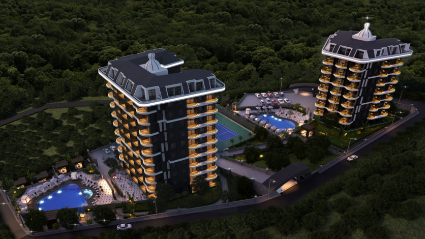 Старт нового проекта с богатой внутренней инфраструктурой в Демирташе. - Ракурс 2