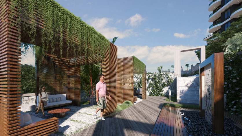 Старт нового проекта с богатой внутренней инфраструктурой в Демирташе. - Ракурс 4