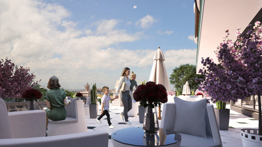 Старт нового проекта с богатой внутренней инфраструктурой в Демирташе. - Ракурс 5