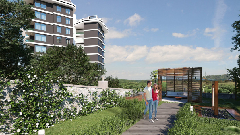 Старт нового проекта с богатой внутренней инфраструктурой в Демирташе. - Ракурс 7