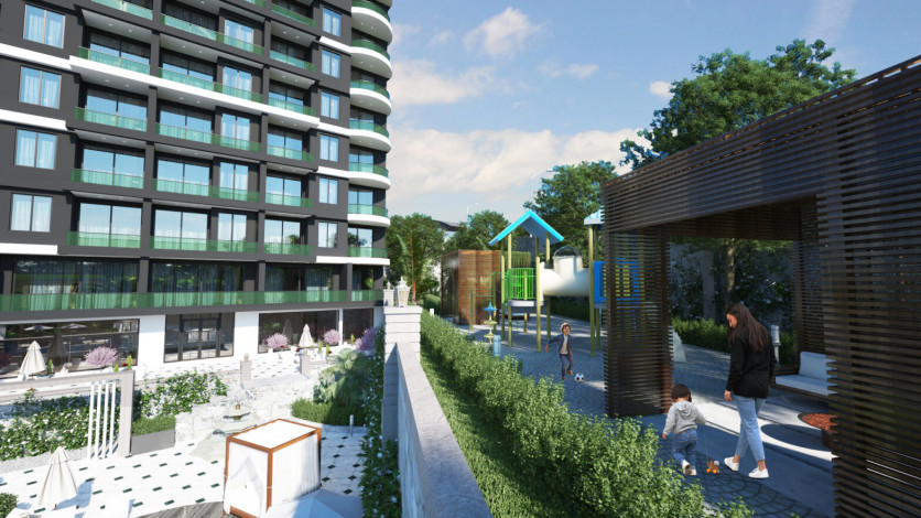 Старт нового проекта с богатой внутренней инфраструктурой в Демирташе. - Ракурс 10