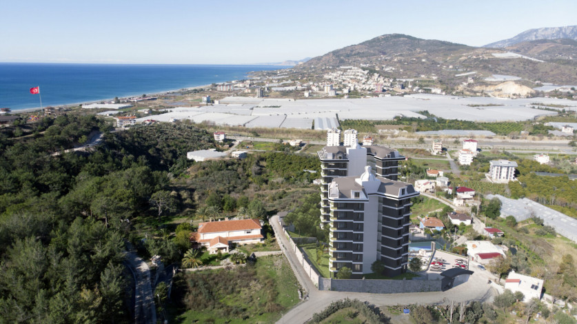 Старт нового проекта с богатой внутренней инфраструктурой в Демирташе. - Ракурс 11