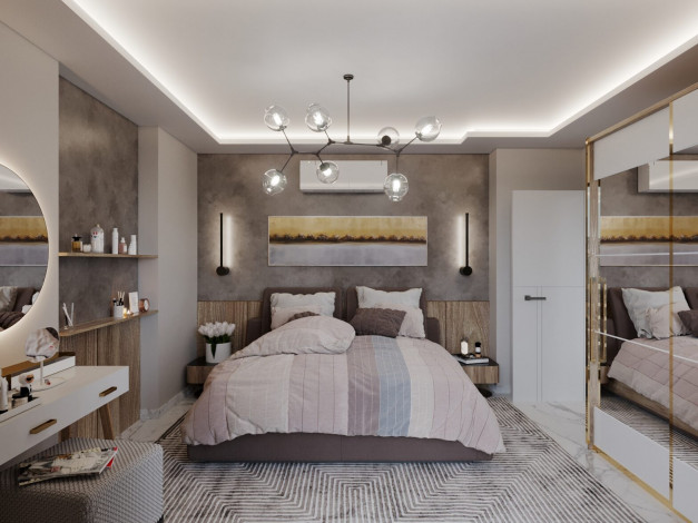 Трехкомнатная квартира в комплексе с богатой инфраструктурой в Махмутларе. - Ракурс 17