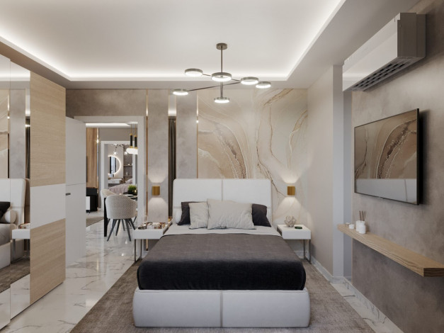 Трехкомнатная квартира в комплексе с богатой инфраструктурой в Махмутларе. - Ракурс 18