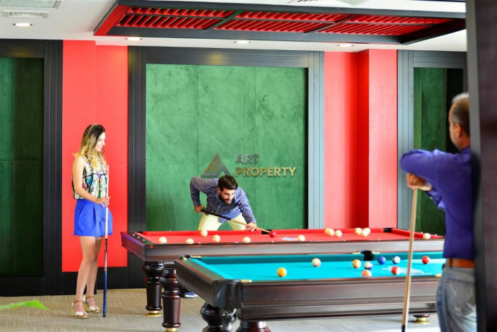 Готовый комплекс апартаментов и вилл премиум-класса в поселке Конаклы под Аланией, 80,3м-319,45м - Ракурс 10